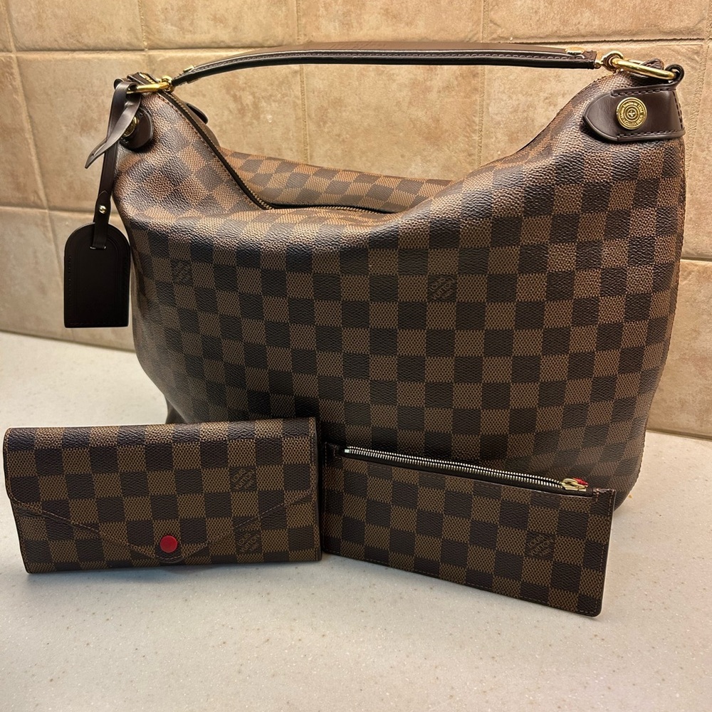 Louis Vuitton Duomo Damier Ebene BUNDLE!